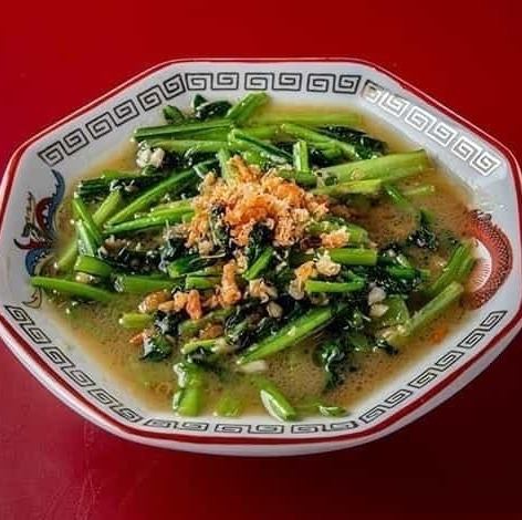 青菜炒め