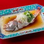 鮮魚の広東蒸し