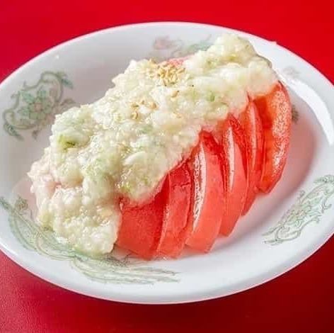 塩だれ冷やしトマト