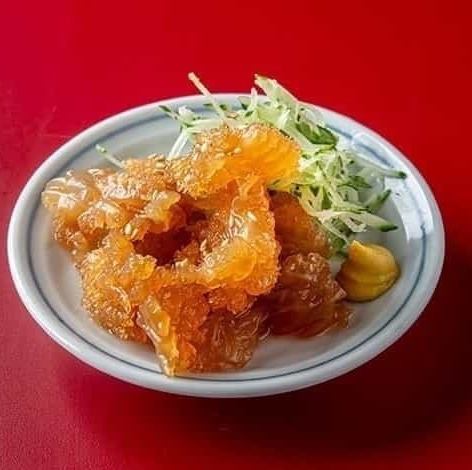 こりこり中華クラゲ酢