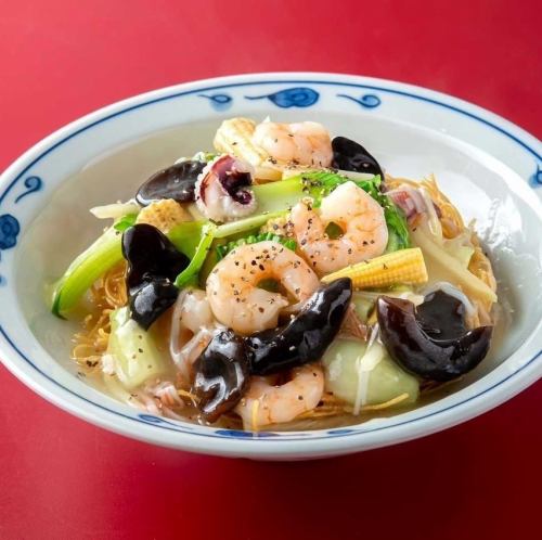 海鮮皿うどん