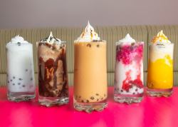 Tapioca Lassi (Plain, Mango, Berry, Chocolate)