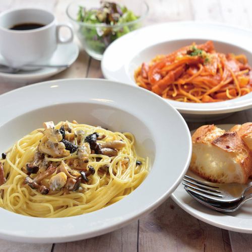 Largo lunch set starts from 880 yen (tax included)