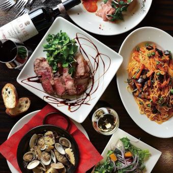 【歓送迎会におすすめ!】◆ラルゴのビュッフェプラン /お1人様5,000円FD90分付