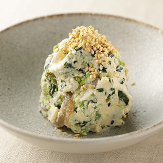 ほうれん草の白和え