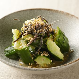 きゅうりの塩ダレ和え