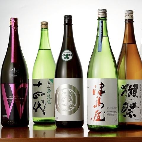 県下一の日本酒の品揃え◎