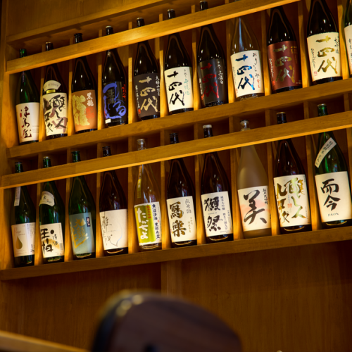県下一の日本酒の品揃え◎