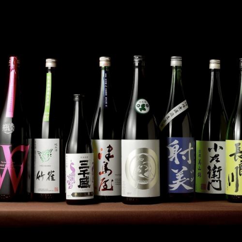 東海希少地酒と全国銘酒！