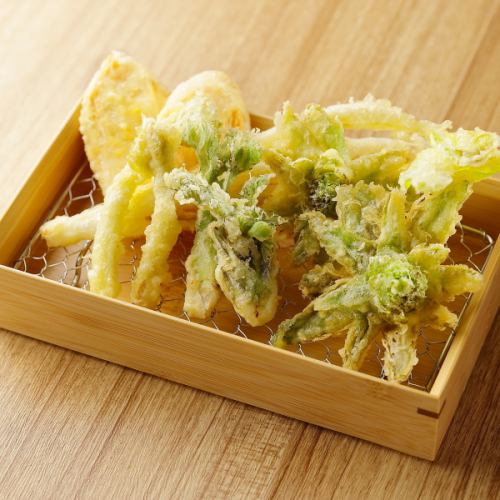 旬の食材・変わり種天ぷら