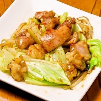 ホルモンタレ焼き