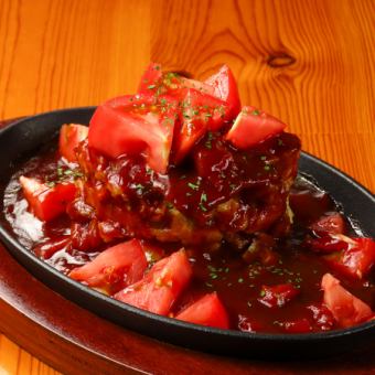 トマトお好み焼き