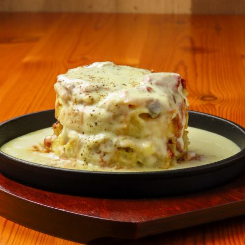 チーズお好み焼き