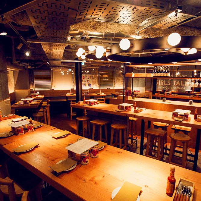 時間帯により20名～から貸切OK♪詳細は店舗まで！