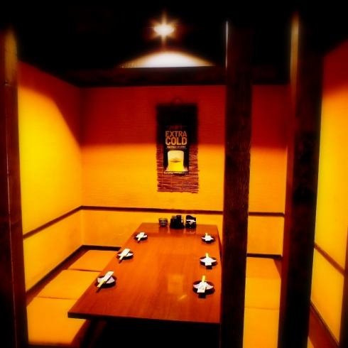 プライベート感のある少人数個室も各種有り☆会社宴会にも◎