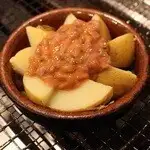 ジャガ芋 塩辛のっけ