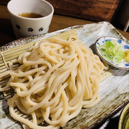 Homemade noodles Mori Udon