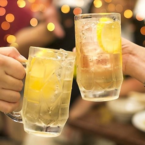 充実の飲み放題メニュー♪