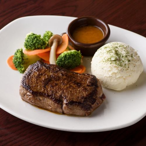 A hearty, thick steak
