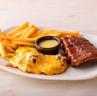 リブとアリス・スプリングス・チキン