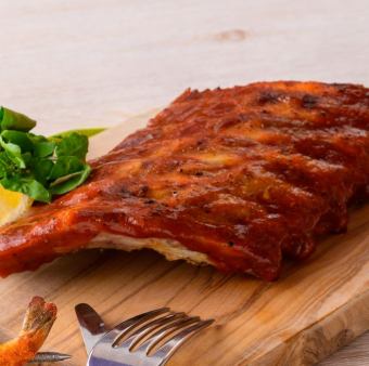 ハーフ・BBQ・リブ