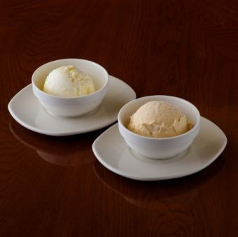 本日の牧場のジェラート・本日のアイスクリーム