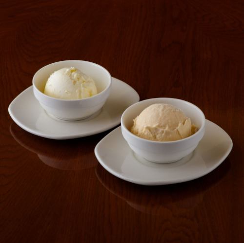 本日の牧場のジェラート・本日のアイスクリーム