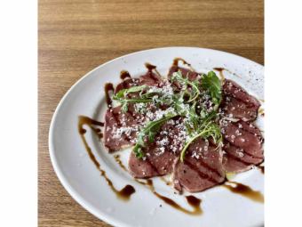 Hokkaido beef meat carpaccio
