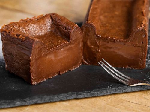 Rich chocolate terrine for adults