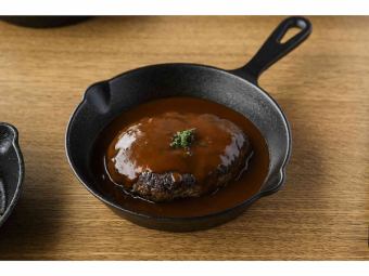 [Single item] Red miso demi-glace hamburger