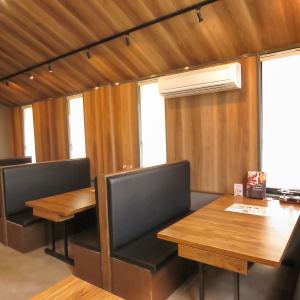 Sofa table seating for two