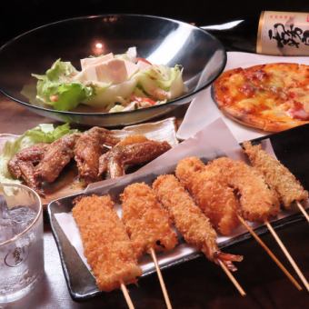 【超お得！】おまかせ得々コース　2時間飲み放題付き！