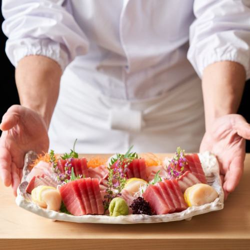 【稚内渔港直送】使用新鲜海鲜制作的创意日本料理满载而归！最适合派对和酒会◎