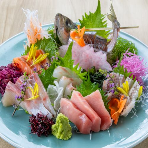 鮮魚五種盛り合わせ