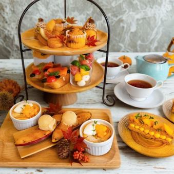 [Autumn Harvest Afternoon Tea] All-you-can-drink drinks from over 20 varieties