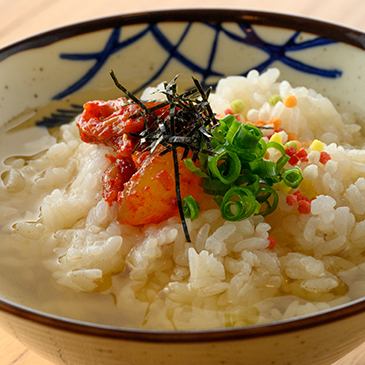 〆にぴったりのお茶漬け