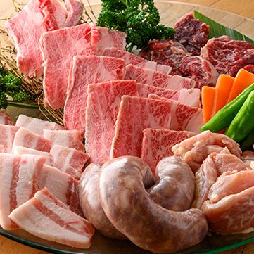 お得な焼肉盛り合わせ♪
