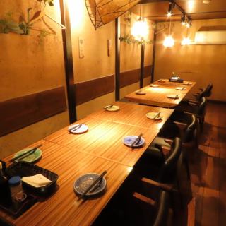 最大16名の宴会も可能なテーブル席!人数に応じてご用意いたします♪