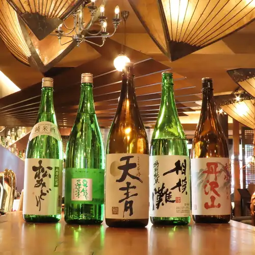 【各種ご宴会に】神奈川の地酒をはじめとした日本酒を豊富にご用意しております