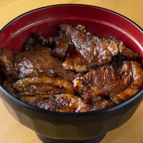 Charcoal-grilled pork bowl