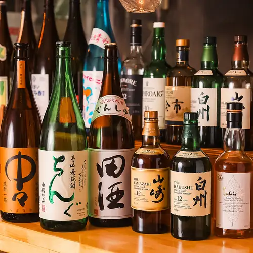 种类繁多的清酒和烧酒是一大吸引力。
