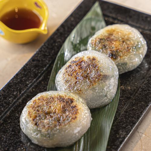 *もちもちニラ焼き餃子(3個)