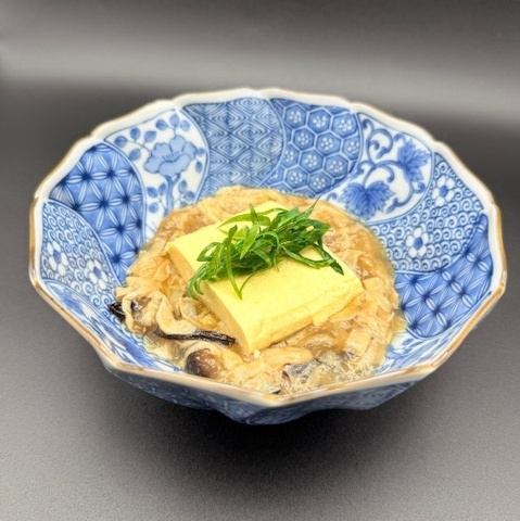 出汁巻き湯葉あんかけ