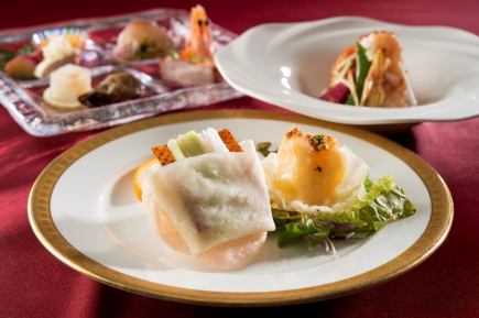 [Recommended for anniversaries] Authentic Cantonese cuisine "Bliss Course" 7 dishes *For 2 or more people