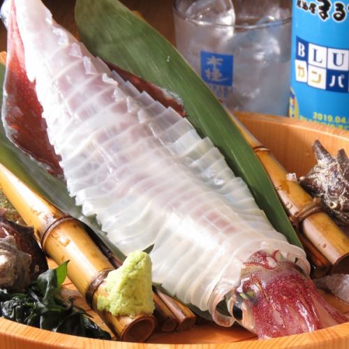 Yobuko制作的鱿鱼具有极好的新鲜度！