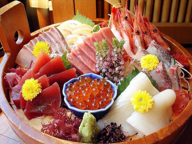 Outstanding freshness!! Kandakko sashimi platter