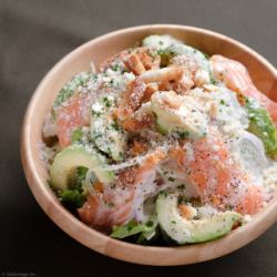 Prosciutto Caesar 沙拉配温泉蛋