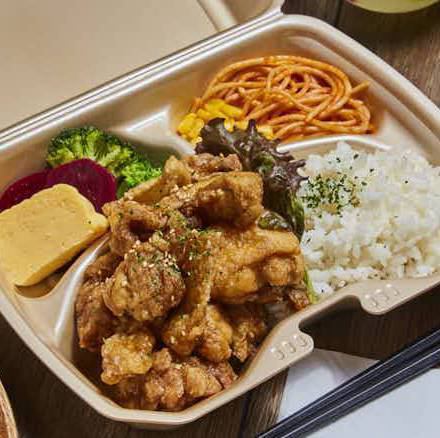 ジカビヤ風カラアゲ弁当