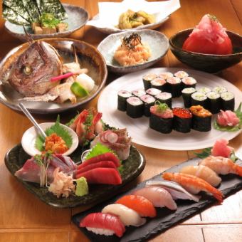 [3 hours all-you-can-drink included] <11 dishes total> Super luxurious course 7000 yen