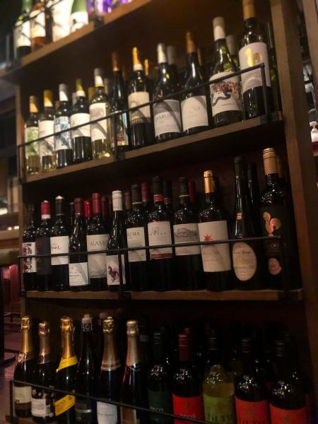 There are over 60 types of wine! Even if you are a beginner of wine, please feel free to ask the staff ♪ We will introduce recommended wine ☆